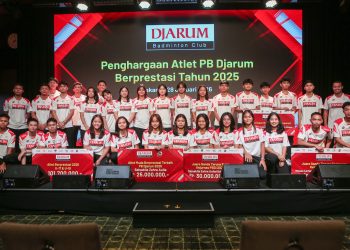 Jumpa pers penghargaan atlet PB Djarum 2025