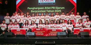 Jumpa pers penghargaan atlet PB Djarum 2025