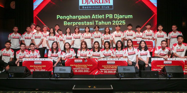 Jumpa pers penghargaan atlet PB Djarum 2025
