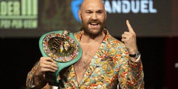 Mantan juara dunia tinju kelas berat, Tyson Fury