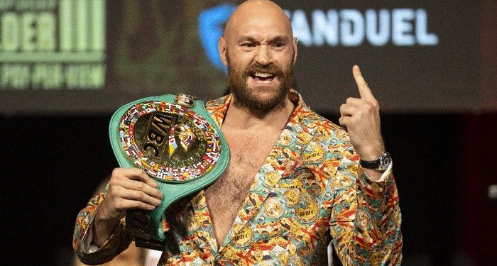 Mantan juara dunia tinju kelas berat, Tyson Fury
