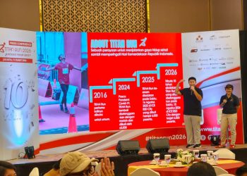 Jumpa pers Titan Run 2026