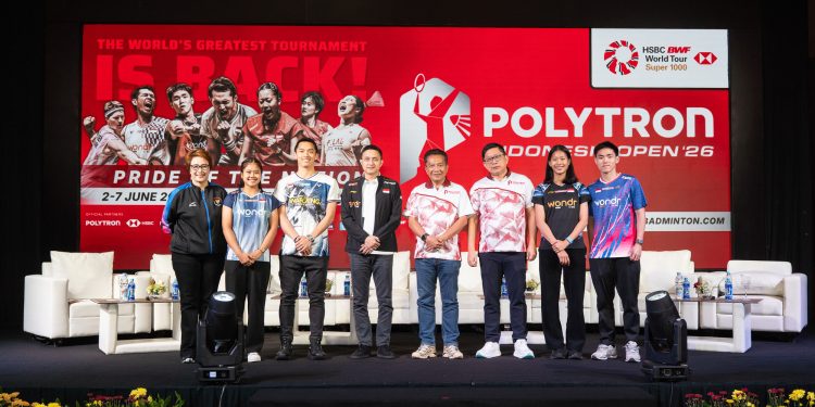 Jumpa pers Indonesia Open 2026