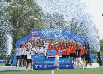 Selebrasi juara HPSL Jakarta 2025/2026