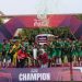 Selebrasi UNJ juara Liga Universitas 2026 Regional Jakarta