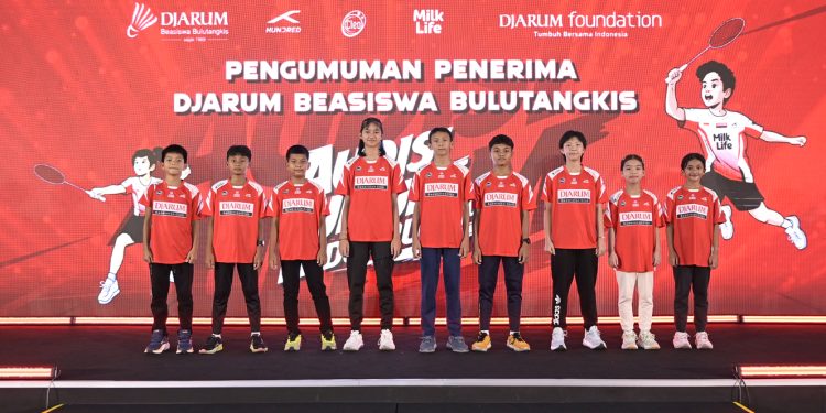 Penerima Beasiswa Bulutangkis PB Djarum